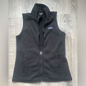 Patagonia Women's Black Full-Zip Fleece Vest Size S
